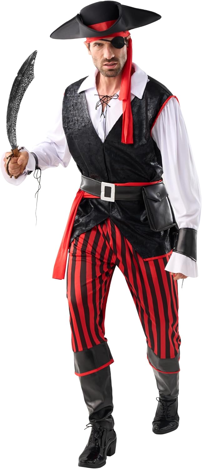 Spooktacular Creations Men's Pirate Costume