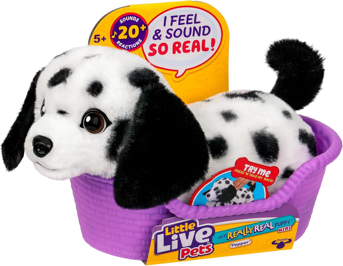 Little Live Pets My Really Real Puppy Mini Pepper the Dalmatian Plush