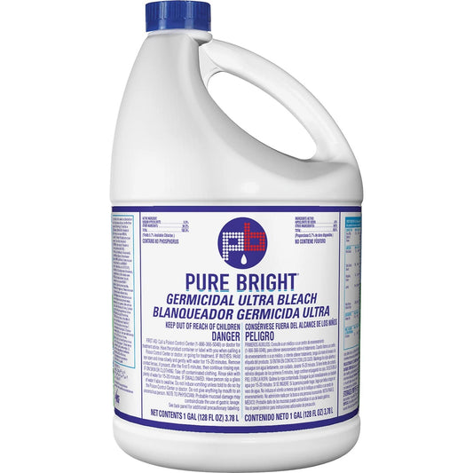 KIK Pure Bright Ultra Bleach 1 Gal White