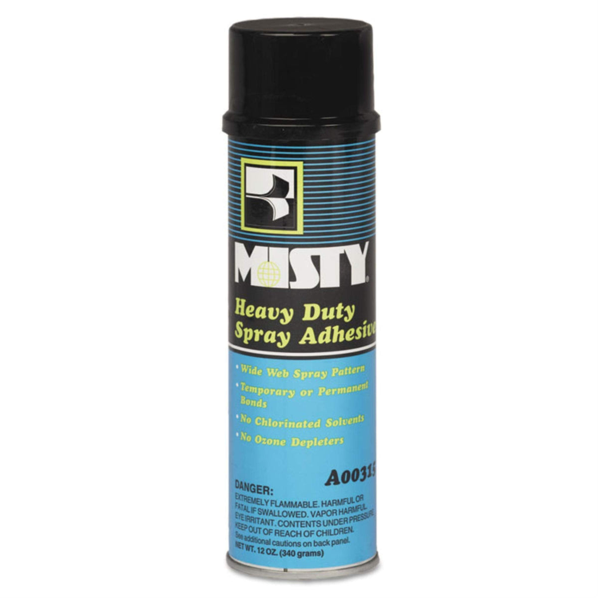 Misty Heavy Duty Spray Adhesive 12 Oz - Industrial Strength