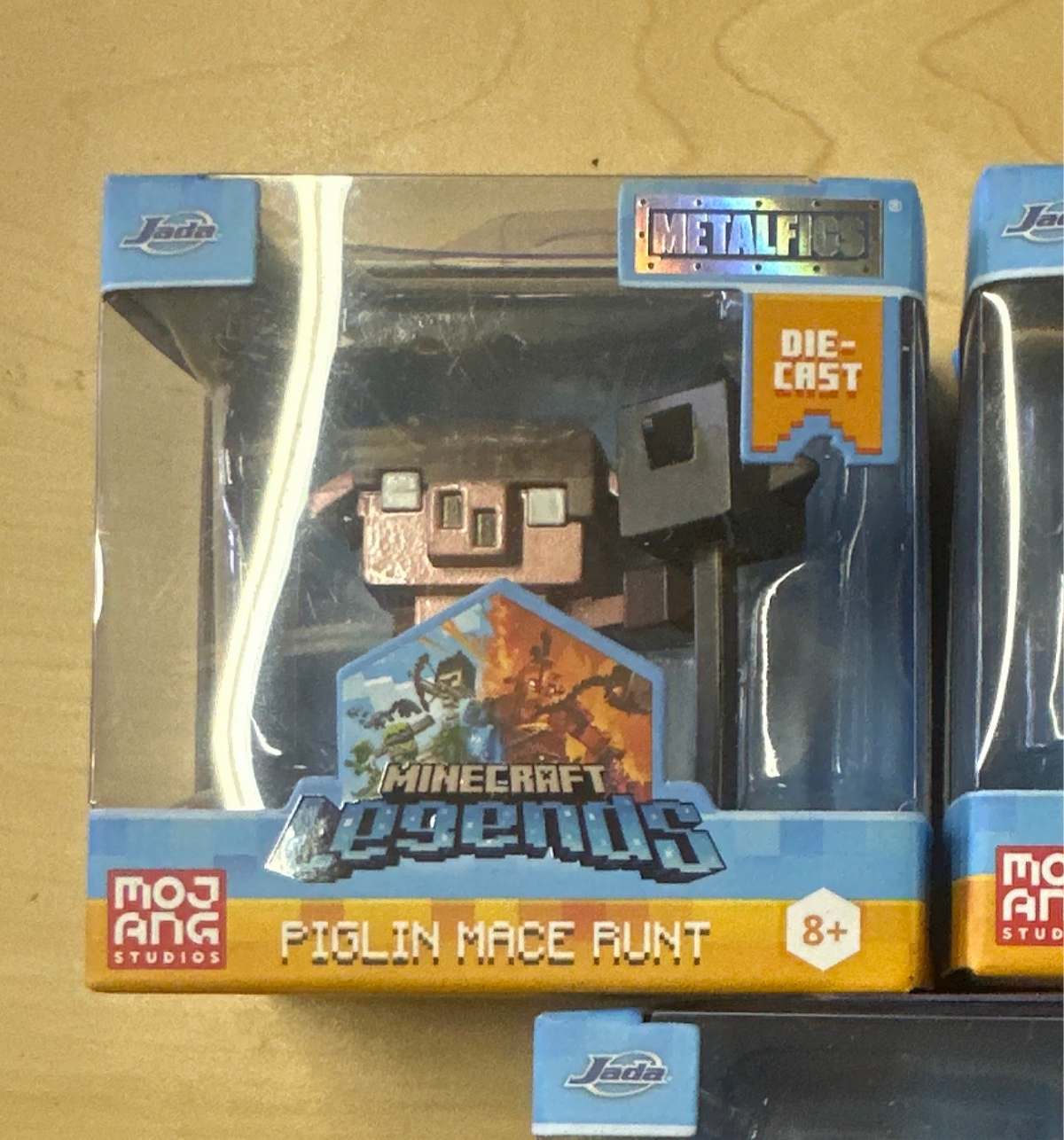 JADA METALFIGS MINECRAFT LEGENDS Die-Cast 2.5” Figure Piglin Blaze Runt