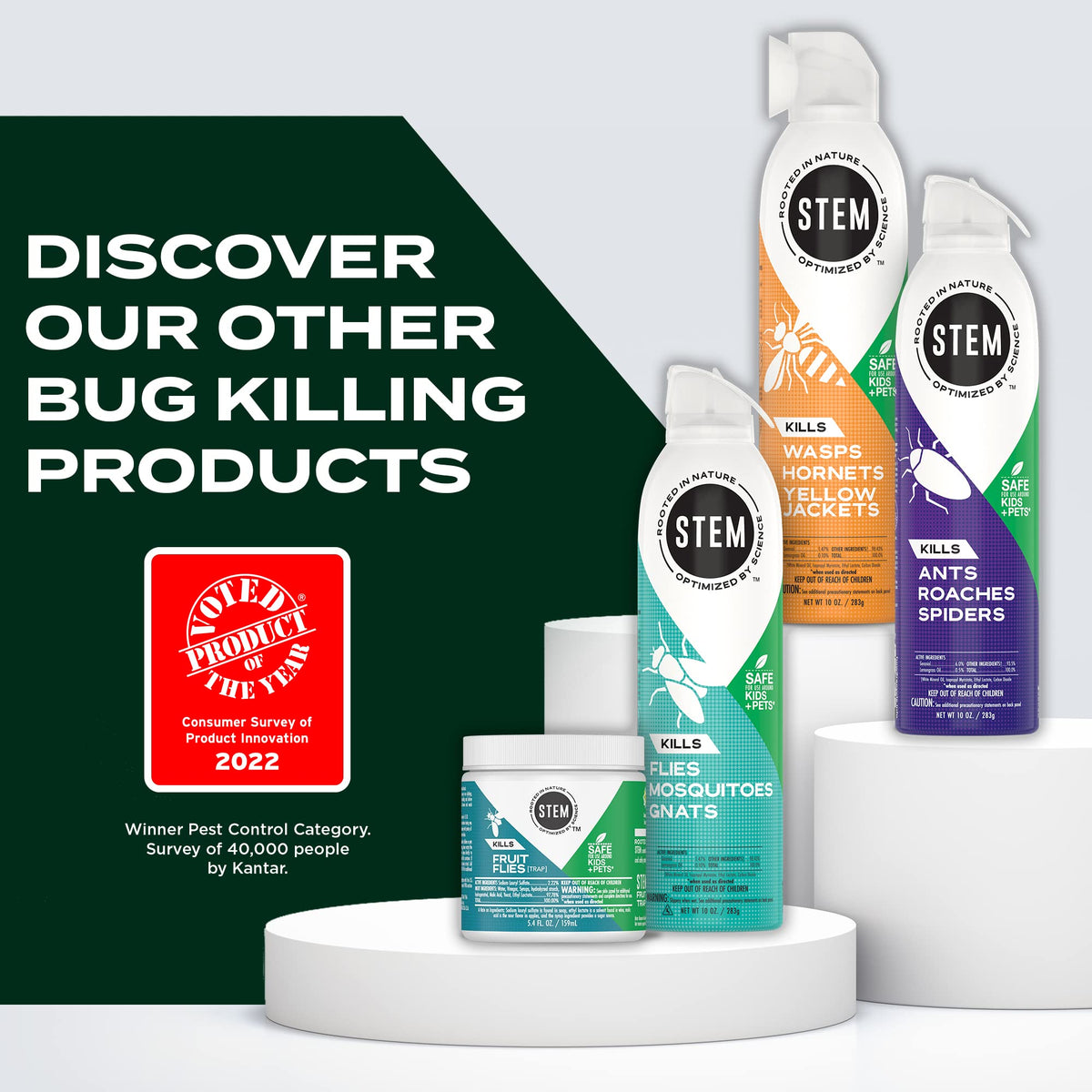 Stem Kills: Plant-Based Active Ingredient Bug Spray
