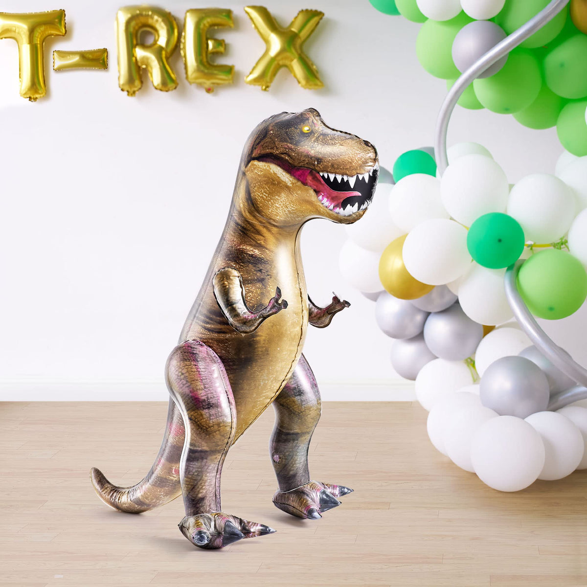 Dinosaur Inflatable, Tyrannosaurus Rex / Triceratops / Braciosoris