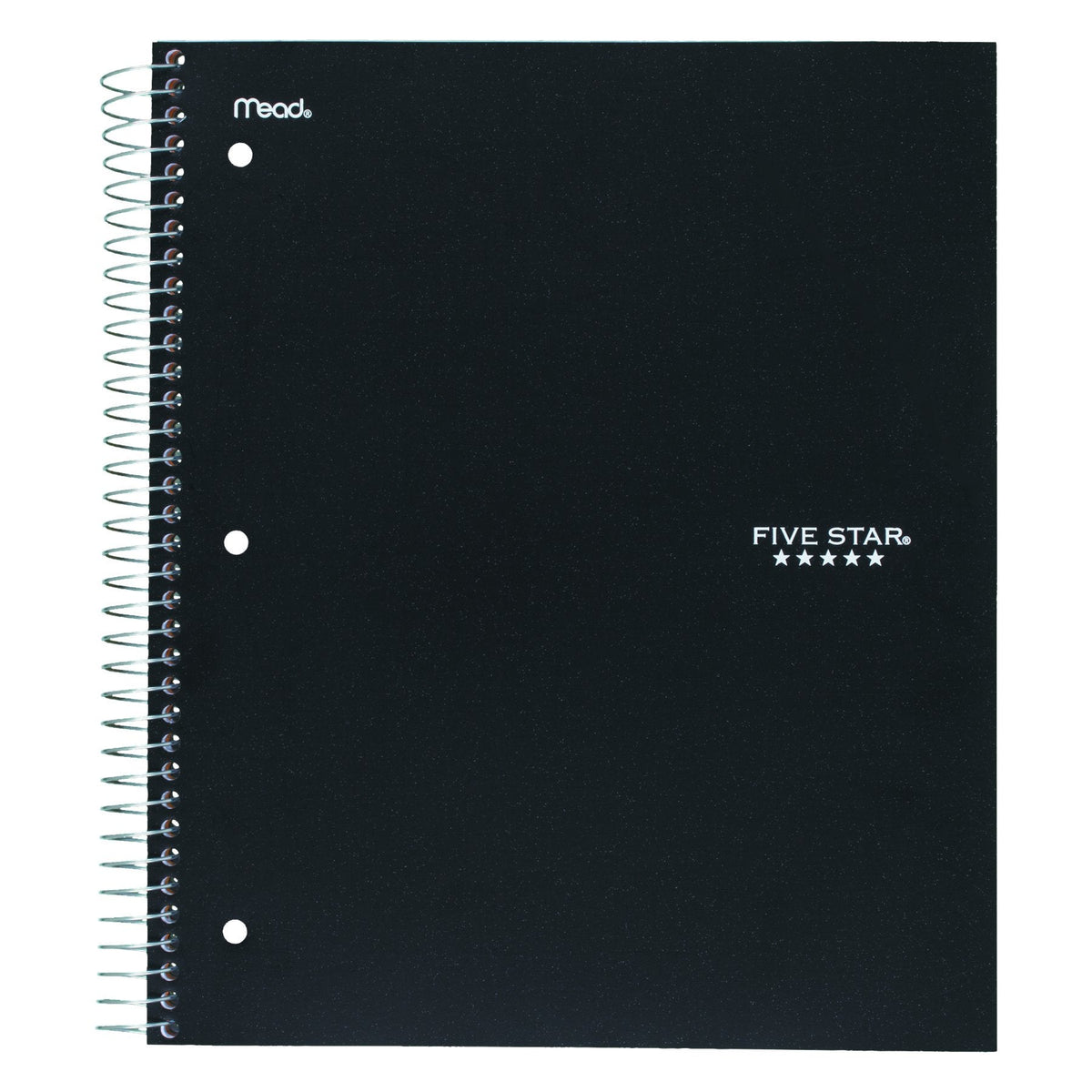 Five Star 06210 Wirebound 3-Subject Notebook, College Rule, 11 x 8 1 / 2