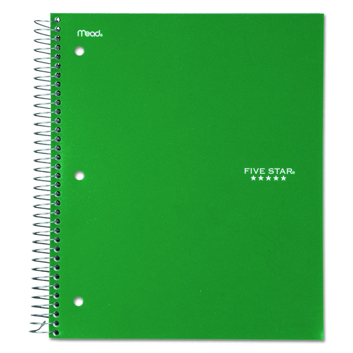 Five Star 06210 Wirebound 3-Subject Notebook, College Rule, 11 x 8 1 / 2