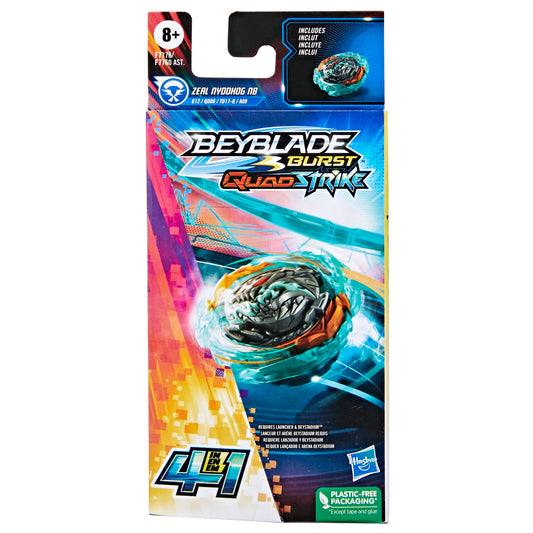 Beyblade Burst QuadStrike Ambush Bazilisk B8 Starter Pack