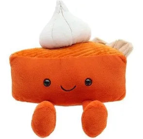 Coconut Drink & Pumpkin Pie Plush / Plushie / Stuffy