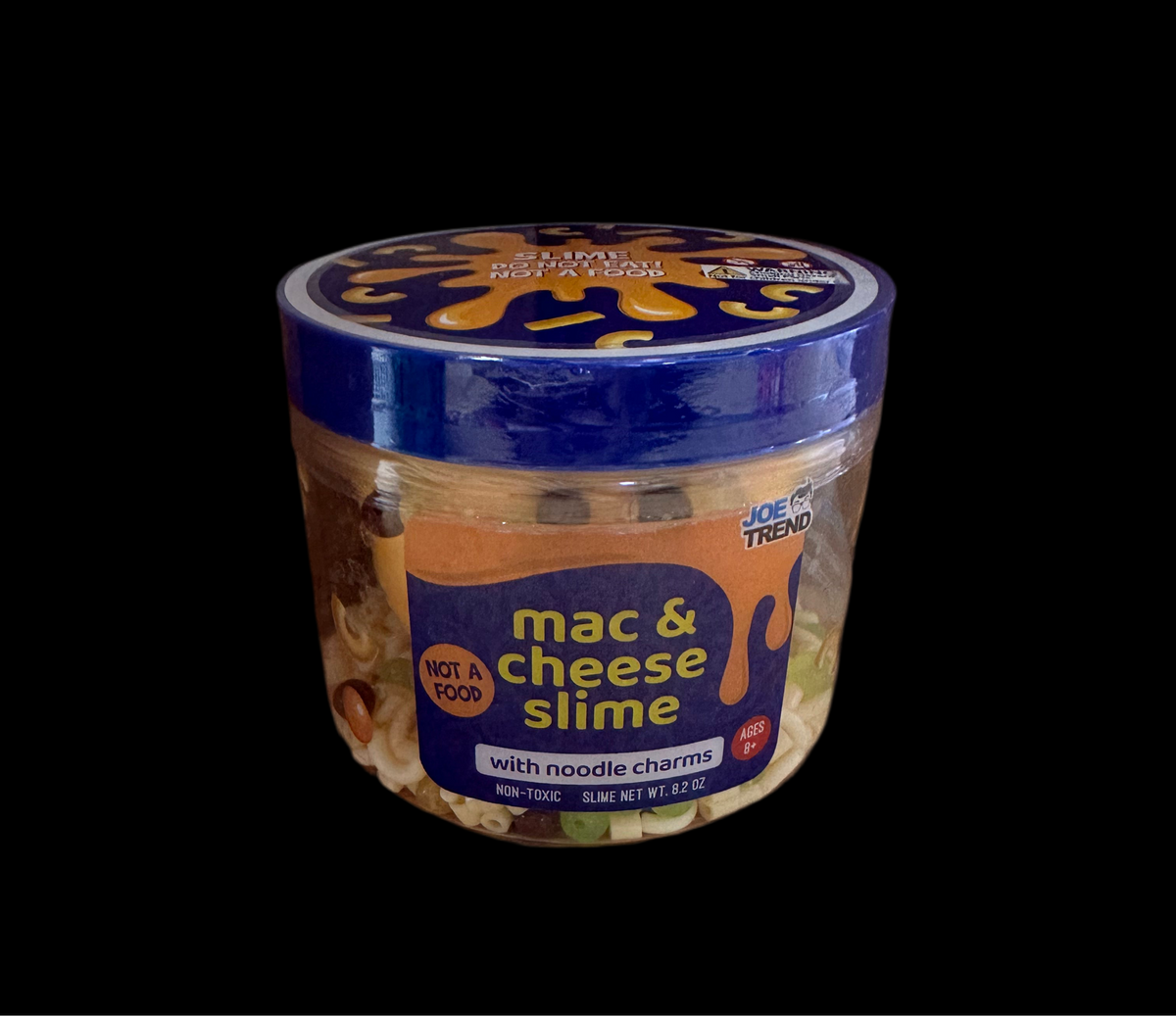 Joe Trend Slimy Mac & Cheese Slime with Noodle Charms 8.2 Oz New Sealed