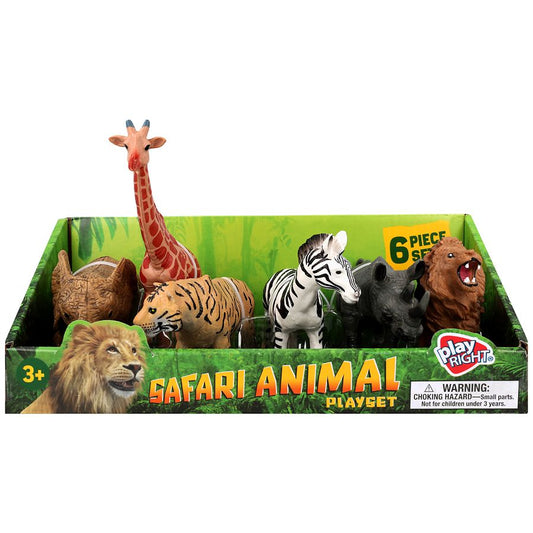 Playright Safari Animal Playset