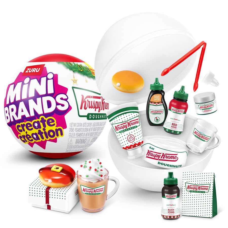 ZURU Mini Brands Create Krispy Kreme Holiday Series 1 Capsule
