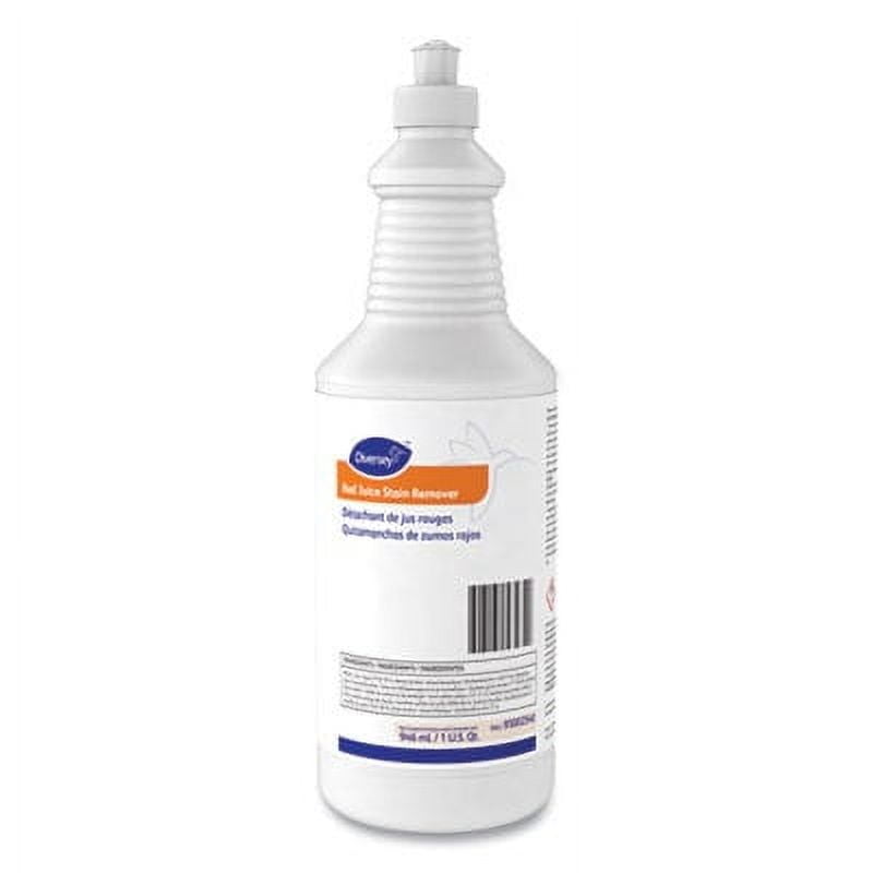 Diversey Red Juice Stain Remover, 32 oz Bottle, Case of 6 (95002540)