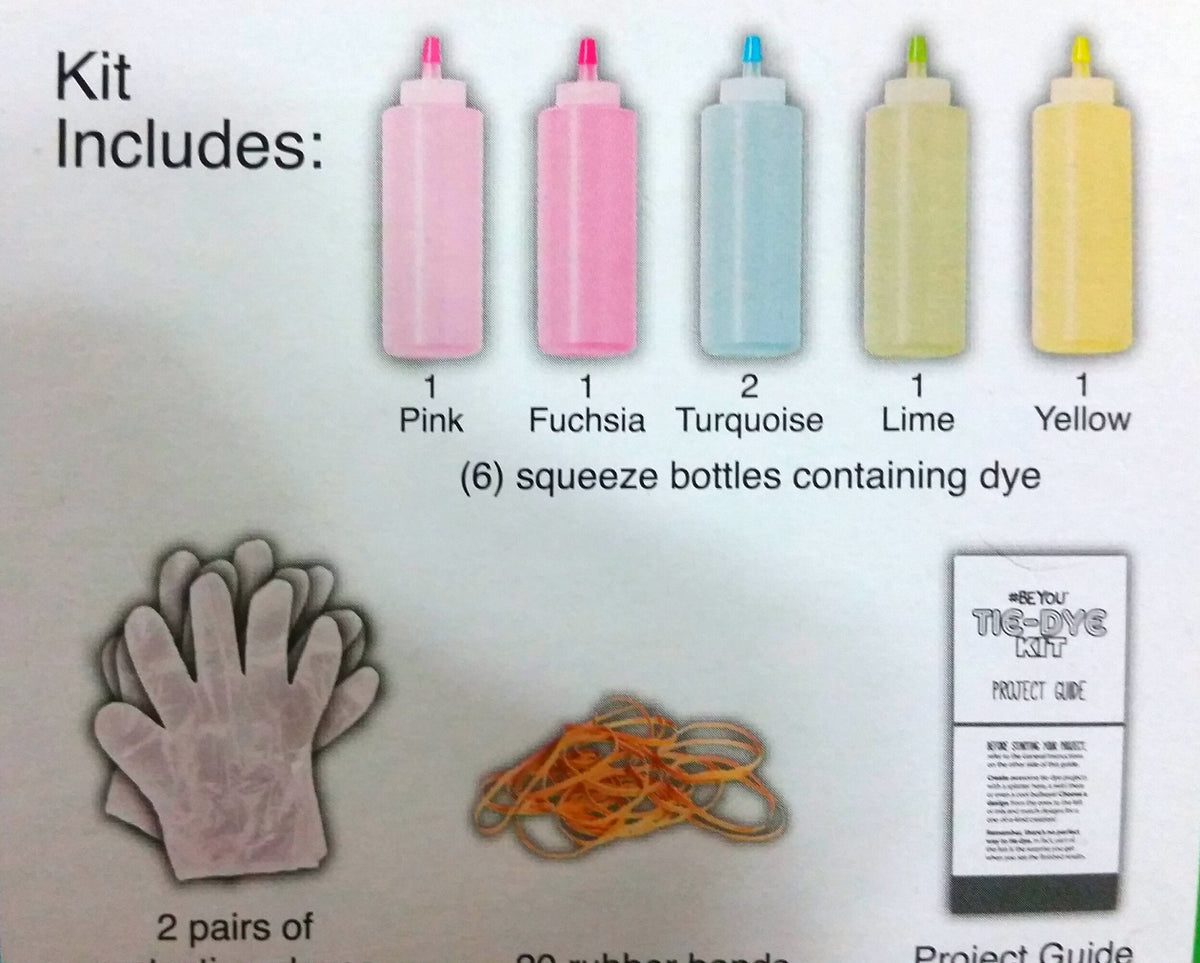 Tie Dye Kit 2 STYLES ! arts & craft kits .