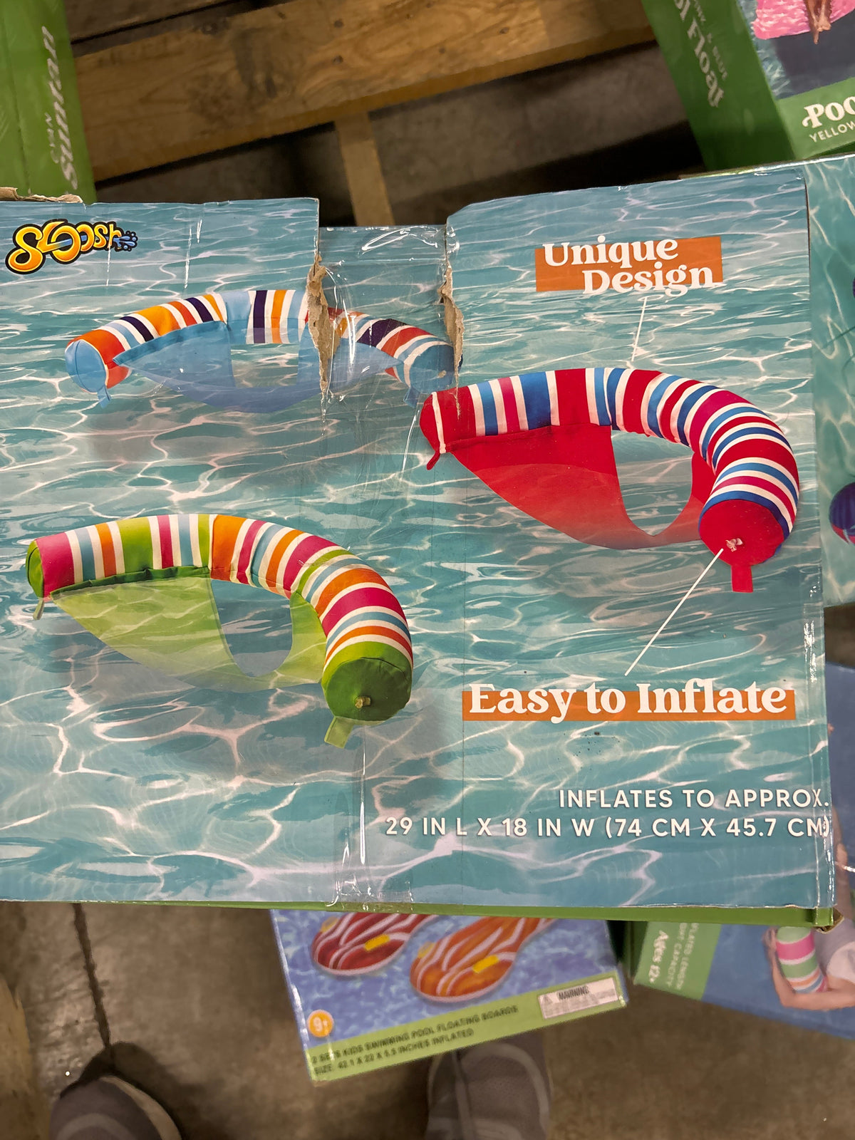 Mesh chair pool float