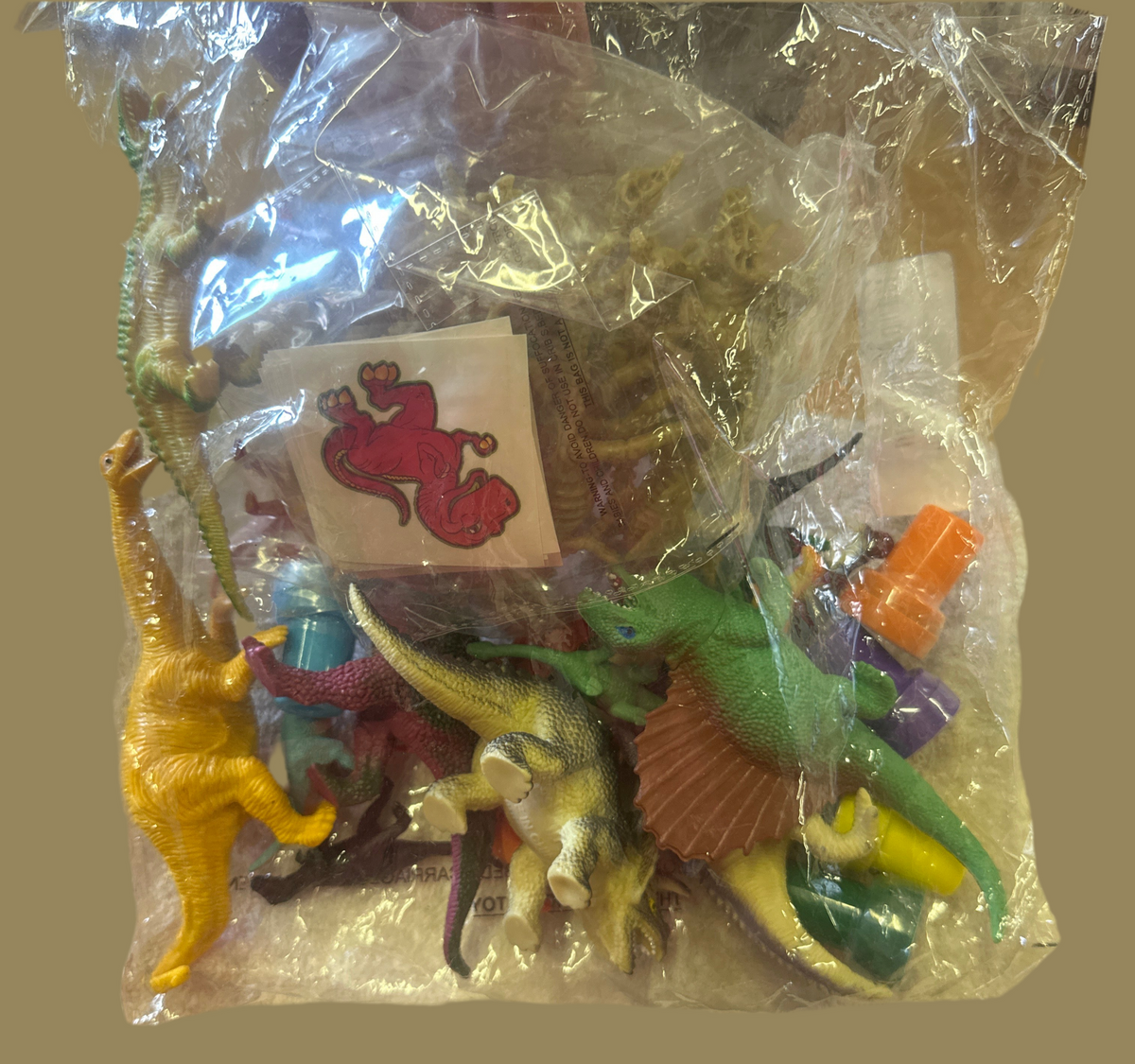 Dino party favor 60 piece set