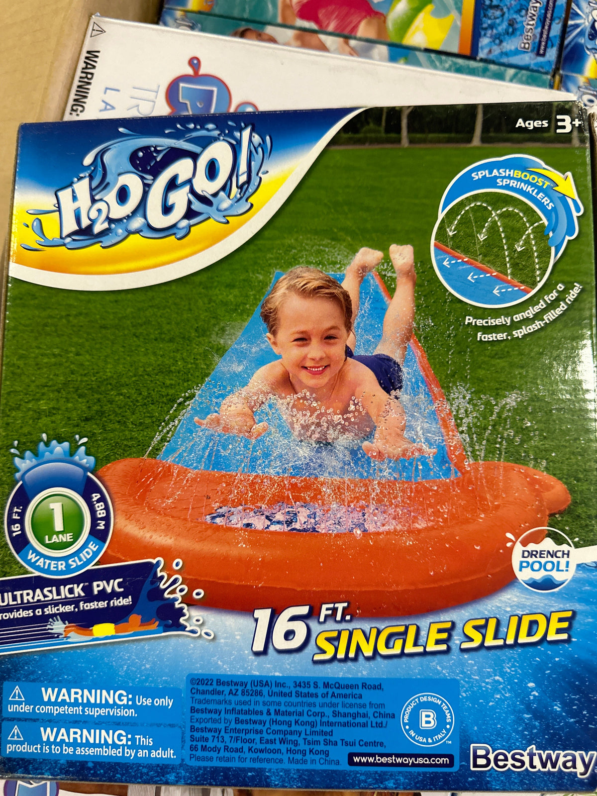 Bestway H2OGO! 16' Quadruple Inflatable Water Slide