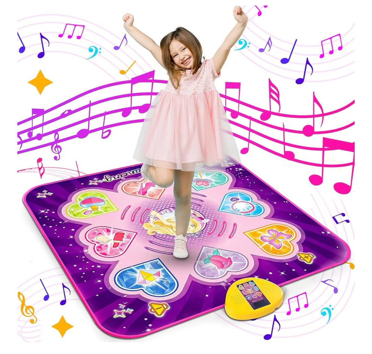 Dancing challenge play mat