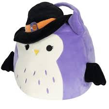 Squishmallows Holly the Owl Halloween Treat Pail