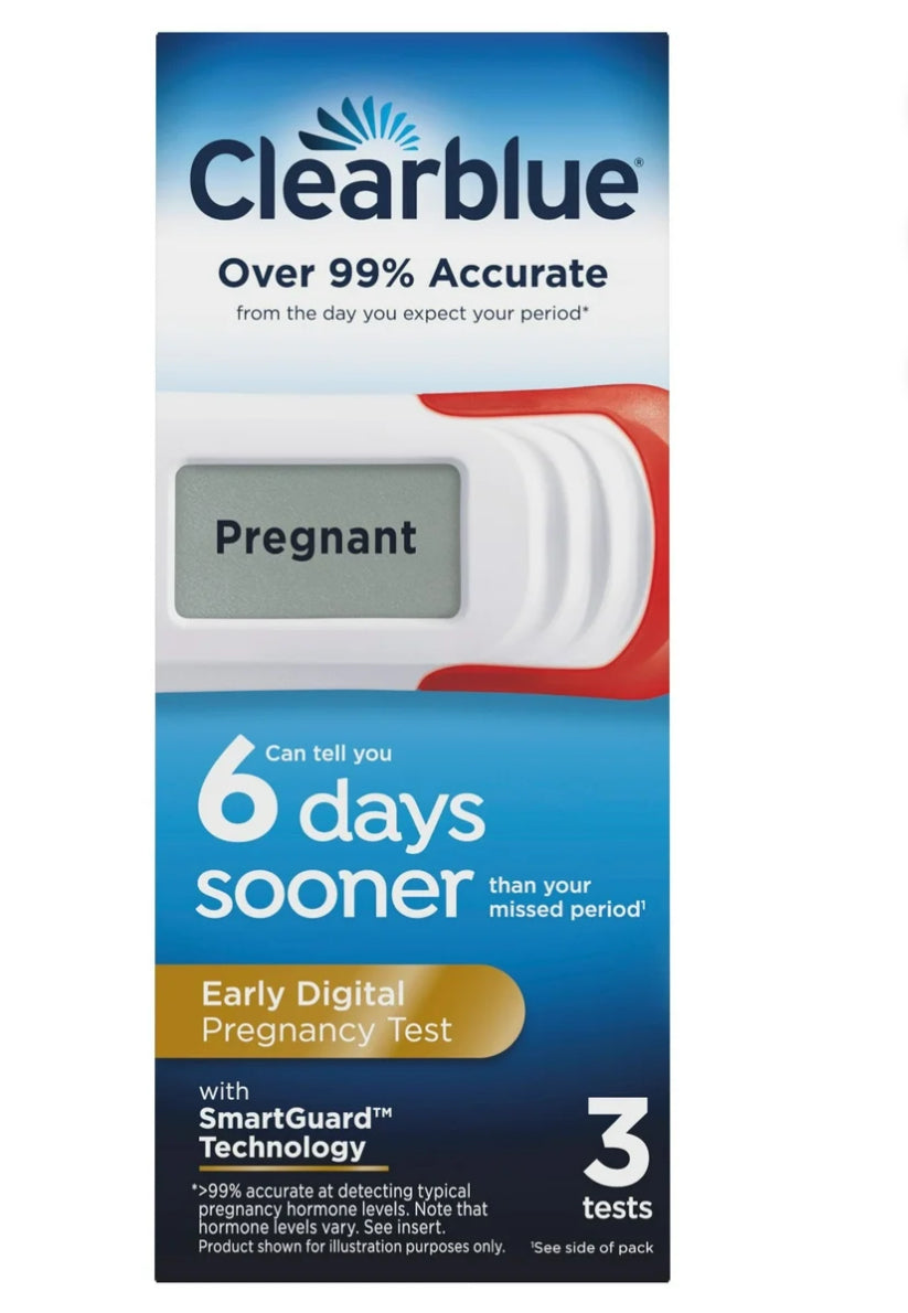 Clearblue pregnancy and ovulation tests
