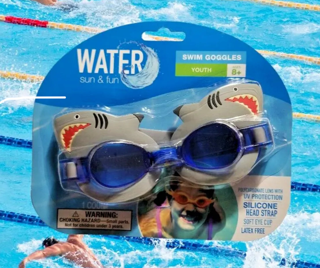 Youth character, swim goggles