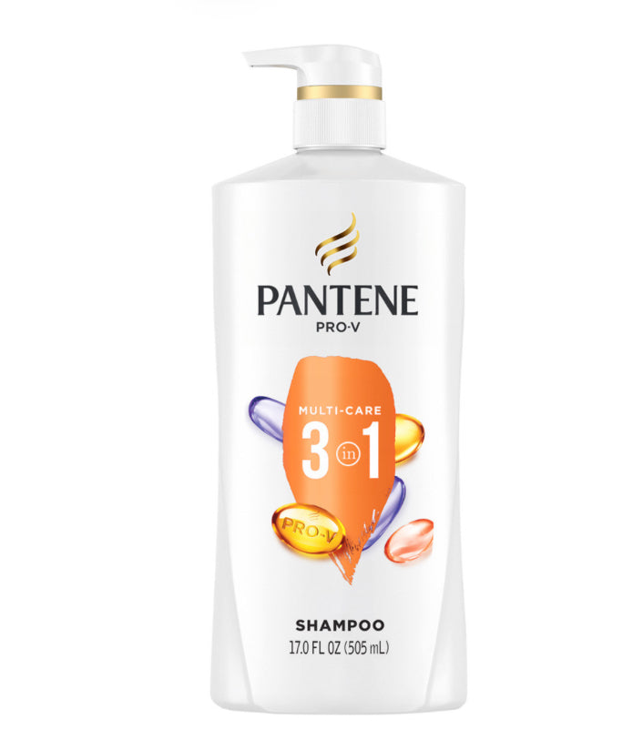 Pantene Pro-V Nourishing 3 In 1 Multi-Care Shampoo, 17 fl oz