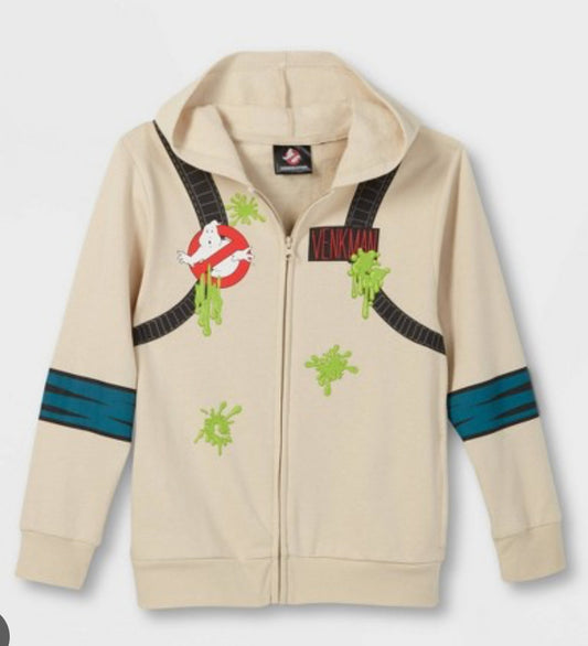 Children’s size small Ghostbusters hoodie coat jacket