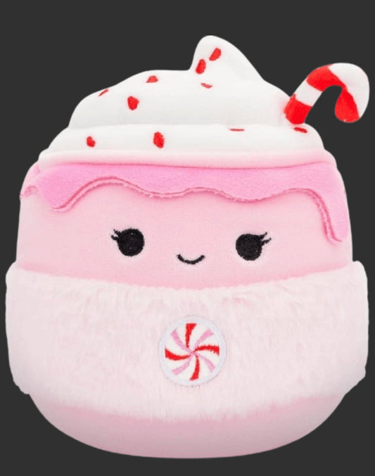 Squishmallow Ethel Candy Cane Cocoa 16” Maldon Fruit Cake 16”
