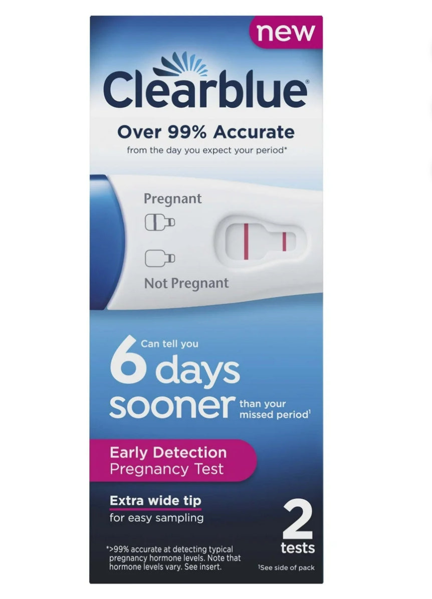 Clearblue pregnancy and ovulation tests