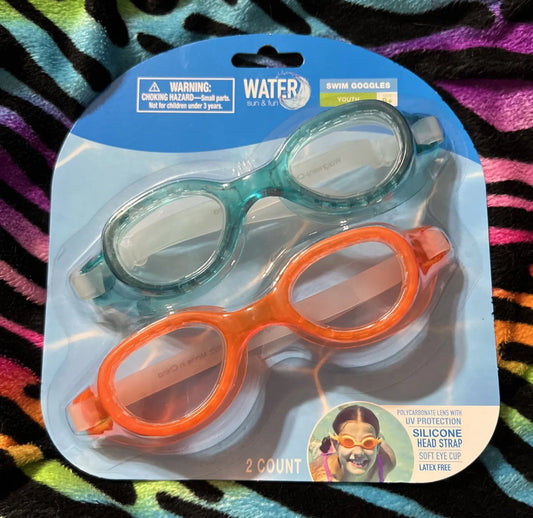 Youth swim goggles