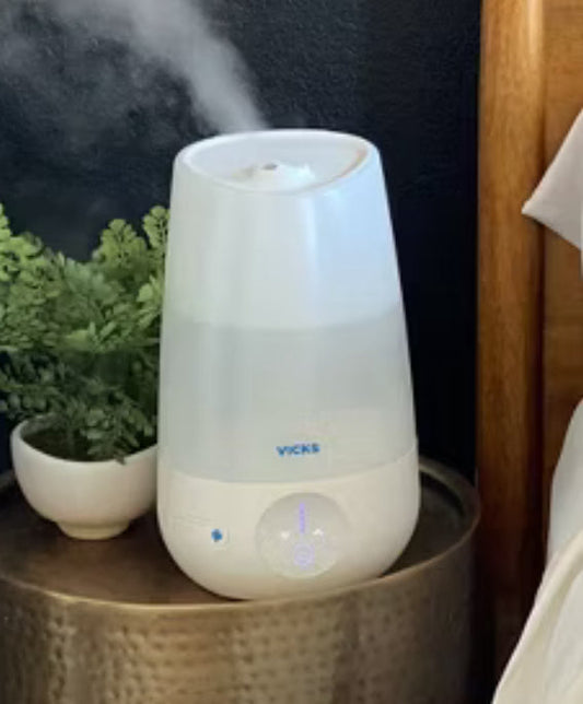 Vicks Filter Free Plus Cool Mist Ultrasonic Humidifier - 1.2gal