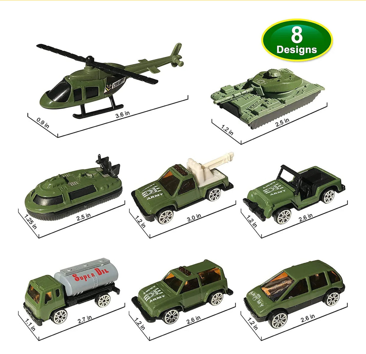 Dinosaur world 24 pcs playset, 15 Dino, 8 military vehicles