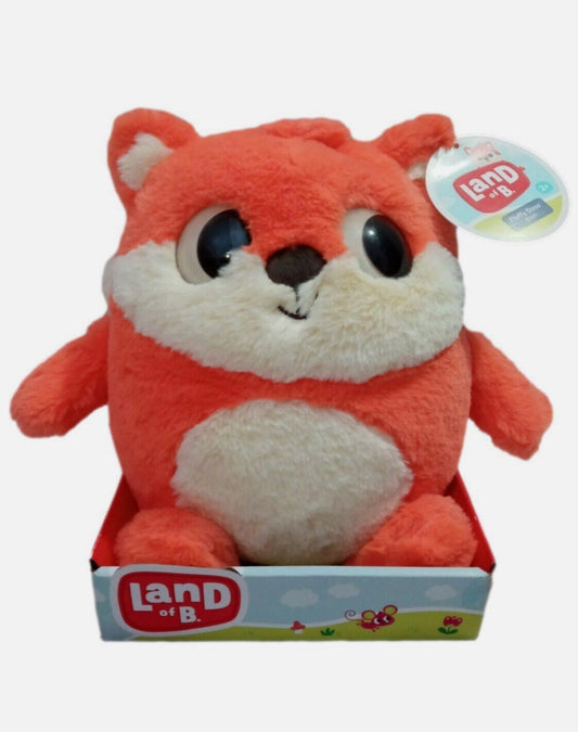 Land of B. Plush Fox Fluffy Doos - Dash (Orange)