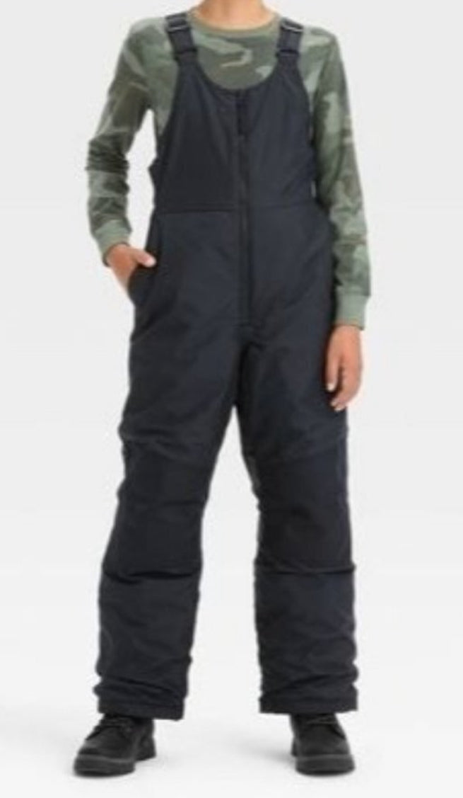 Kids' Sport Snow Bib with 3M Thinsulate Insulation - All in Motion Black, Blue