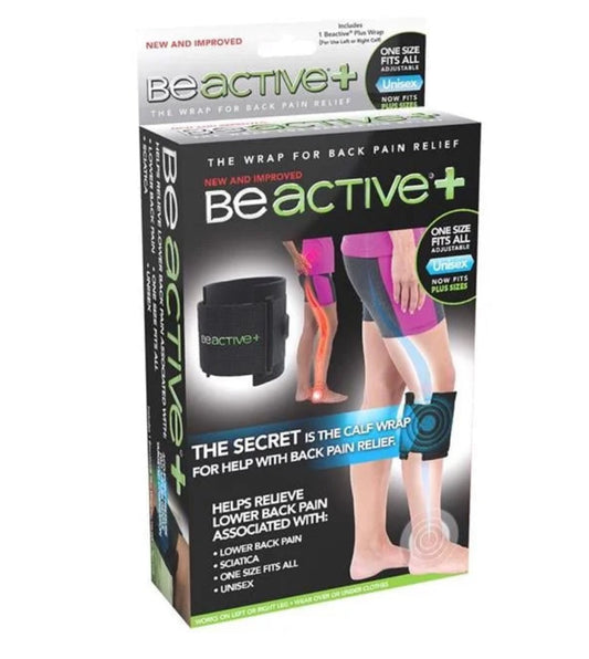 Be Active + Back & Calf Heat Wrap Mesh Fabric, Unisex