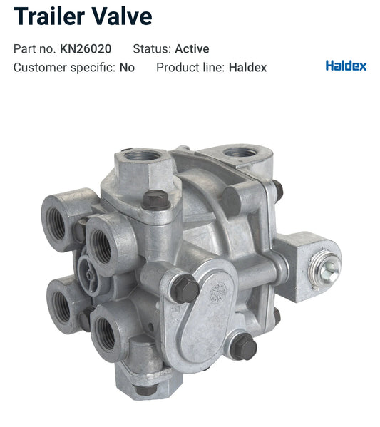 Trailer Valve Part no. KN26020
