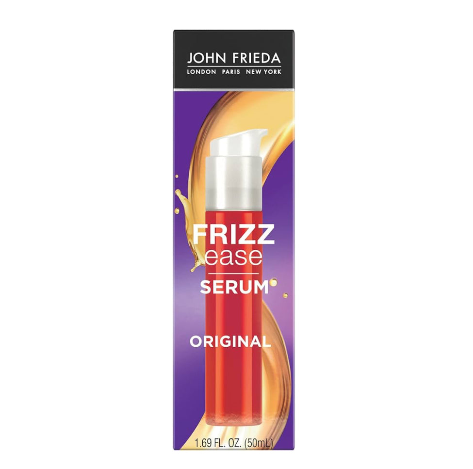 John Frieda Frizz Ease Hair Serum with Argan Coconut Moringa Oil 1.69 Oz