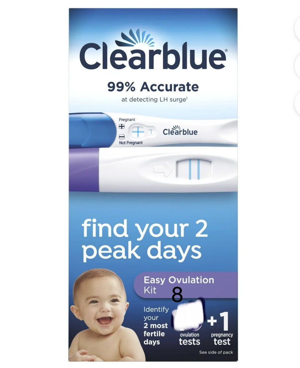 Clearblue pregnancy and ovulation tests