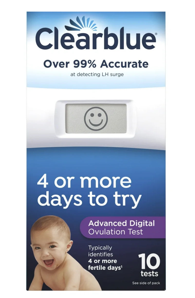 Clearblue pregnancy and ovulation tests