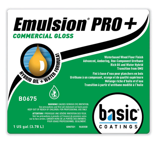 Betco Emulsion Pro+ Floor Finish and Sealer BETB Emulsion PRO+ is