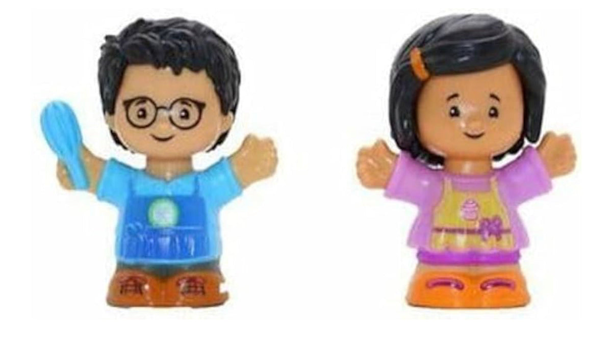Fisher Price Figures Toy Pack- Story Starter Figure Set, Gamers, bakers