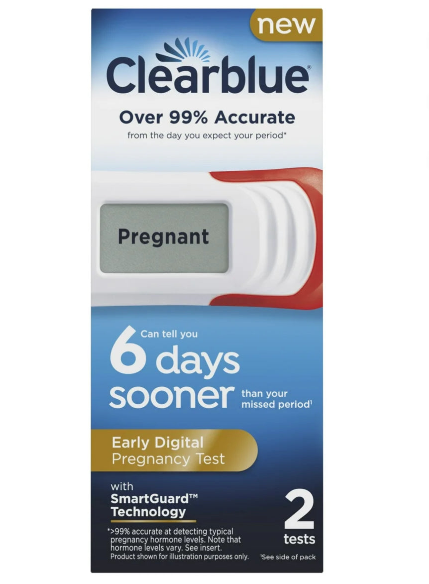 Clearblue pregnancy and ovulation tests