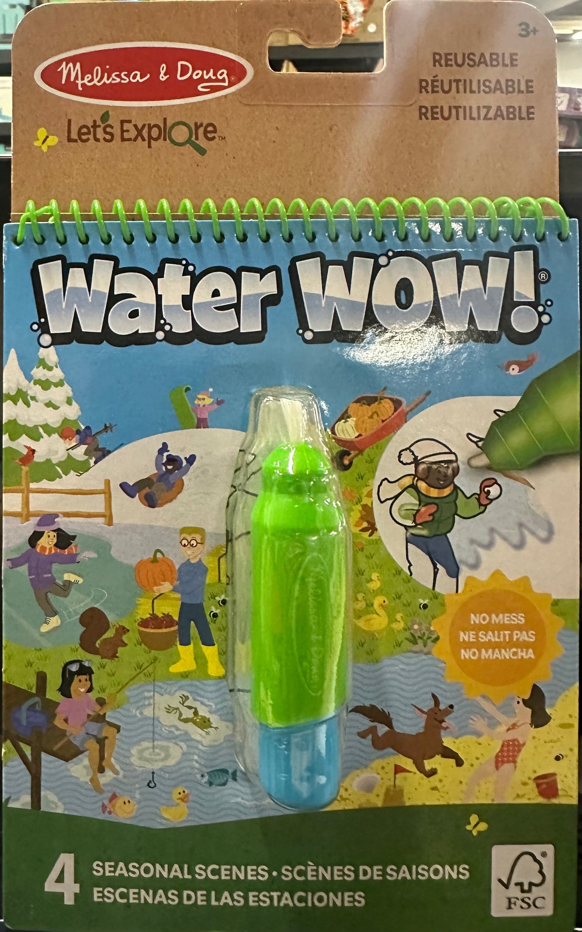 Melissa & Doug Aged 3 Plus Water Wow Vehicles On The Go Travel Activity Water