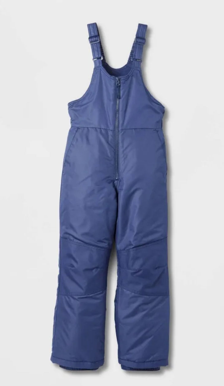 Kids' Sport Snow Bib with 3M Thinsulate Insulation - All in Motion Black, Blue