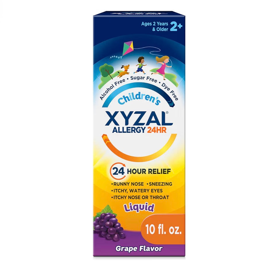 Xyzal Children's 24 Hour Allergy Relief Medicine for Kids