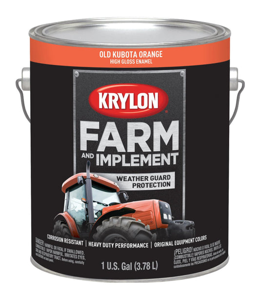 Krylon 1 gal or 1 qt Tractor Farm & Implement Paint, High Gloss