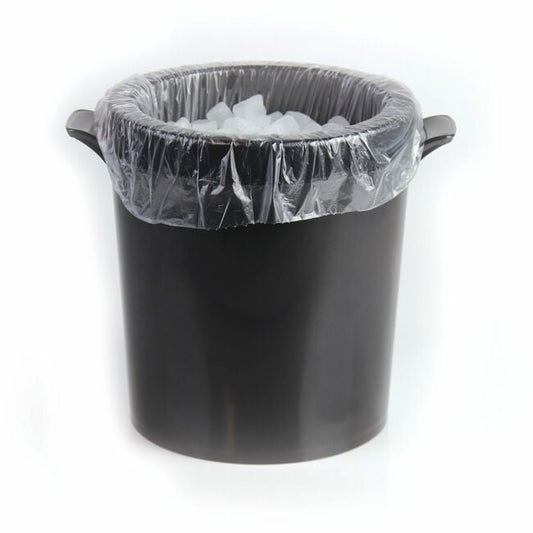 Heritage Bag Ice Bucket Liners 13 x 13 In 4 Gal Clear 2000 Case