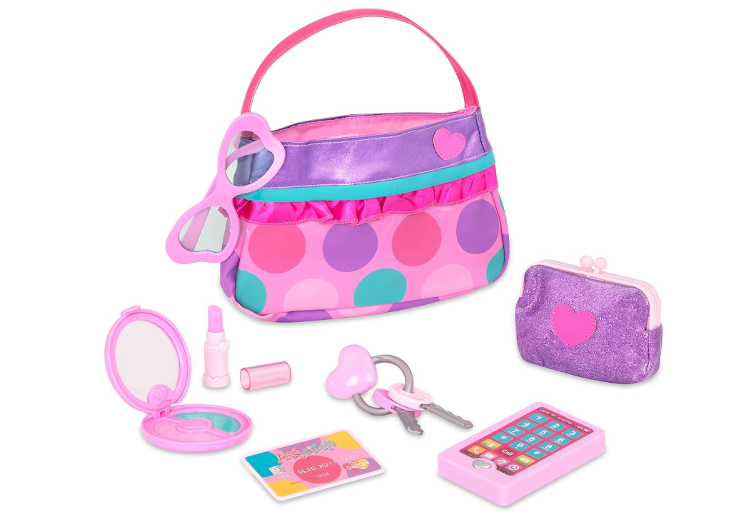 Princess Purse & Play Makeup / Beauty Set / Dress Up Fashion Accessories