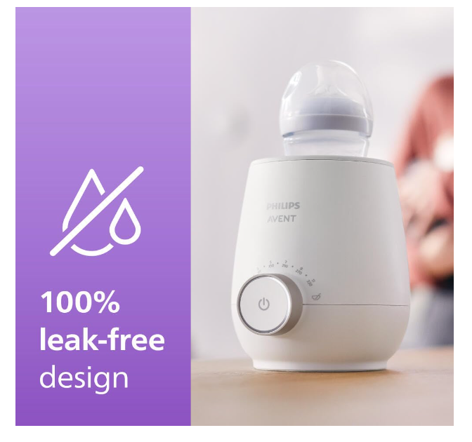Philips Avent Premium Fast Bottle Warmer, with Smart Temperature Control
