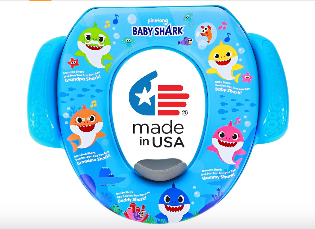 Baby Shark / Peppa Pig Soft Potty Training Seat