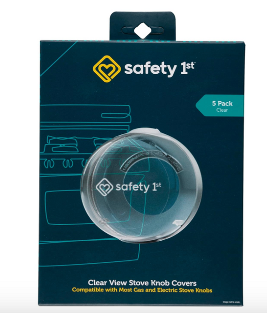 Safety 1st Child Proof Clear View Stove Knob Covers (Set of 5)