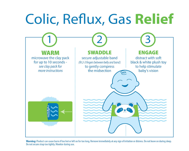 Dr. Brown's Infant Gripebelt for Colic Relief, Heated Tummy Wrap